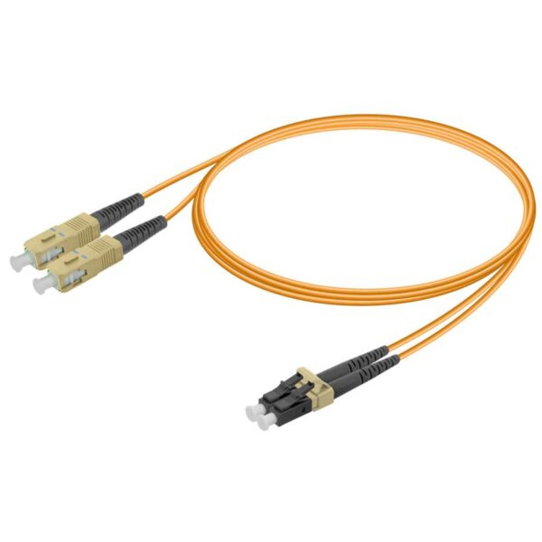SC-LC MM OM2 DX FO PATCHCORDS 3 Metre